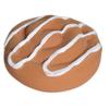 Danish Pastry Baby Teether & Rattle  Organic Natural Rubber Toy | 3-in-1 Infant Teething Relief, Gentle Rattle & Pretend Play Food | Easy-Grip Newborn Sensory Toy from My First TIKIRI Bakery view 1