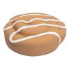 Danish Pastry Baby Teether & Rattle  Organic Natural Rubber Toy | 3-in-1 Infant Teething Relief, Gentle Rattle & Pretend Play Food | Easy-Grip Newborn Sensory Toy from My First TIKIRI Bakery view 2