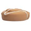 Danish Pastry Baby Teether & Rattle  Organic Natural Rubber Toy | 3-in-1 Infant Teething Relief, Gentle Rattle & Pretend Play Food | Easy-Grip Newborn Sensory Toy from My First TIKIRI Bakery view 4