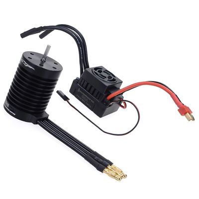 1/10 1/12 Aluminum C Waterproof Brushless Motor F540 4370KV w/60A ESC Combo Set for RC Car Modify & Upgrade