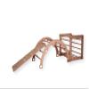 Montessori Climbing Cube and Triangle for Kids | Foldable Climbing Set | Indoor Activity Cube | Climbing Set with Cube and Triangle for Toddler | Foldable Wooden Jungle Gym (CUBE+ARCH+RAMP R) view 1