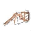 Montessori Climbing Cube and Triangle for Kids | Foldable Climbing Set | Indoor Activity Cube | Climbing Set with Cube and Triangle for Toddler | Foldable Wooden Jungle Gym (CUBE+ARCH+RAMP R) view 4