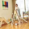 Montessori Climbing Cube and Triangle for Kids | Foldable Climbing Set | Indoor Activity Cube | Climbing Set with Cube and Triangle for Toddler | Foldable Wooden Jungle Gym (CUBE+TRI+RAMP L) view 2