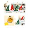 ariarly Dancing Christmas Hats, Rotating Christmas Tree with Music, Christmas Table Decoration Toy, Singing and Dancing Christmas Tree, Xmas Hat Swing Musical Toy (a) view 2