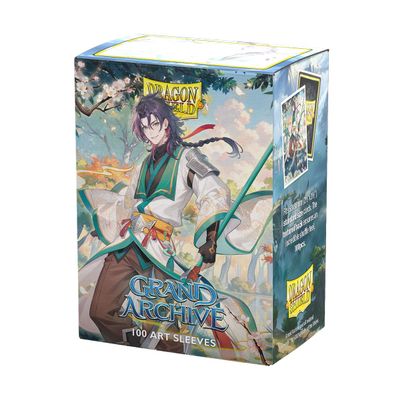 Dragon Shield | Matte Art Sleeves | 100 CT - Smooth & Tough Premium TCG Sleeves | Compatible with Pokemon, Flesh & Blood, One Piece & Magic The Gathering | Jin, Fate Defiant
