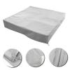 GAROZATION Sandbox Cover Drawstring Canvas Pool and Garden Sandbox Protection Canopy for Use view 3