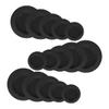 Hemoton 15pcs Round Rubber Plugs for Piggy Banks Bottom Stoppers for Saving Boxes Easy to Install Convenient Access view 1