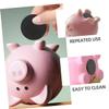 Hemoton 15pcs Round Rubber Plugs for Piggy Banks Bottom Stoppers for Saving Boxes Easy to Install Convenient Access view 2