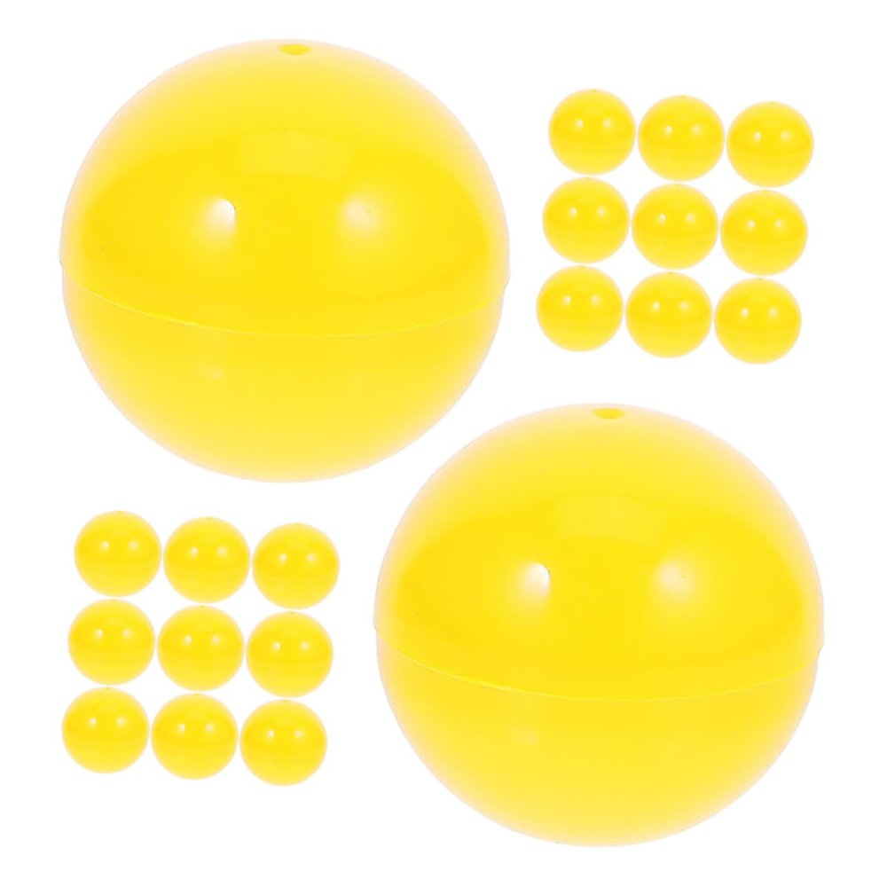 FELTECHELECTR 25pcs Lottery Drawing Balls Plastic Pong Balls Bulk Party Game Raffle for Lightweight and Portable