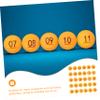 ABOOFAN 90pcs Balls for Party Game Lottery Balls Easy to Read Numbers for and Meetings view 2