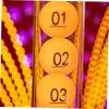 ABOOFAN 90pcs Balls for Party Game Lottery Balls Easy to Read Numbers for and Meetings view 3