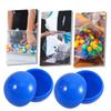 FELTECHELECTR 25pcs Openable Lottery Balls Plastic Sphere Balls for Party Games Draws and Table Tennis Activities Reusable for Fun and Engagement view 2