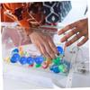 FELTECHELECTR 25pcs Openable Lottery Balls Plastic Sphere Balls for Party Games Draws and Table Tennis Activities Reusable for Fun and Engagement view 4