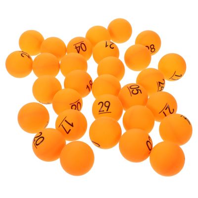 LABRIMP 30pcs Raffle Game Balls Balls for Lottery Party Games and Group Activities Lightweight Easy to Store No Fading