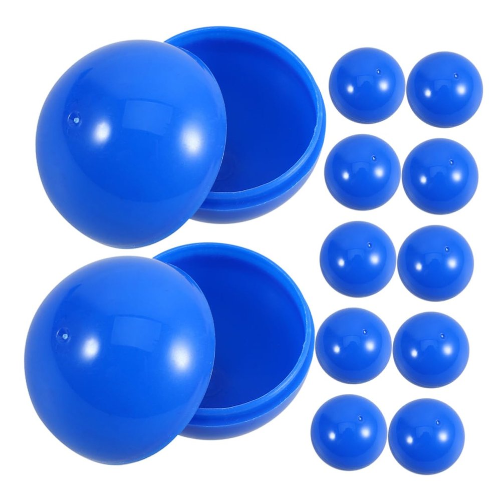TINEASUR Plastic Balls Raffle Drawing 25pcs Big Pong Balls for Party Games Openable Design