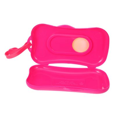 ABOOFAN Portable Wet Wipes Box Travel Toiletry Bag Hand Wipes Holder Compact Case