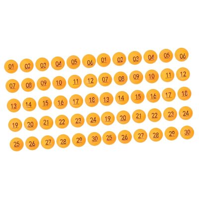 STOBAZA 60pcs Interest-enhancing Game Balls Raffle Balls for Parties and Games