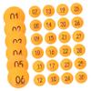 STOBAZA 60pcs Interest-enhancing Game Balls Raffle Balls for Parties and Games view 3