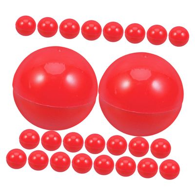 FELTECHELECTR 25pcs Lottery Raffle Balls Game Table Pong Balls for Pool Party Carnival