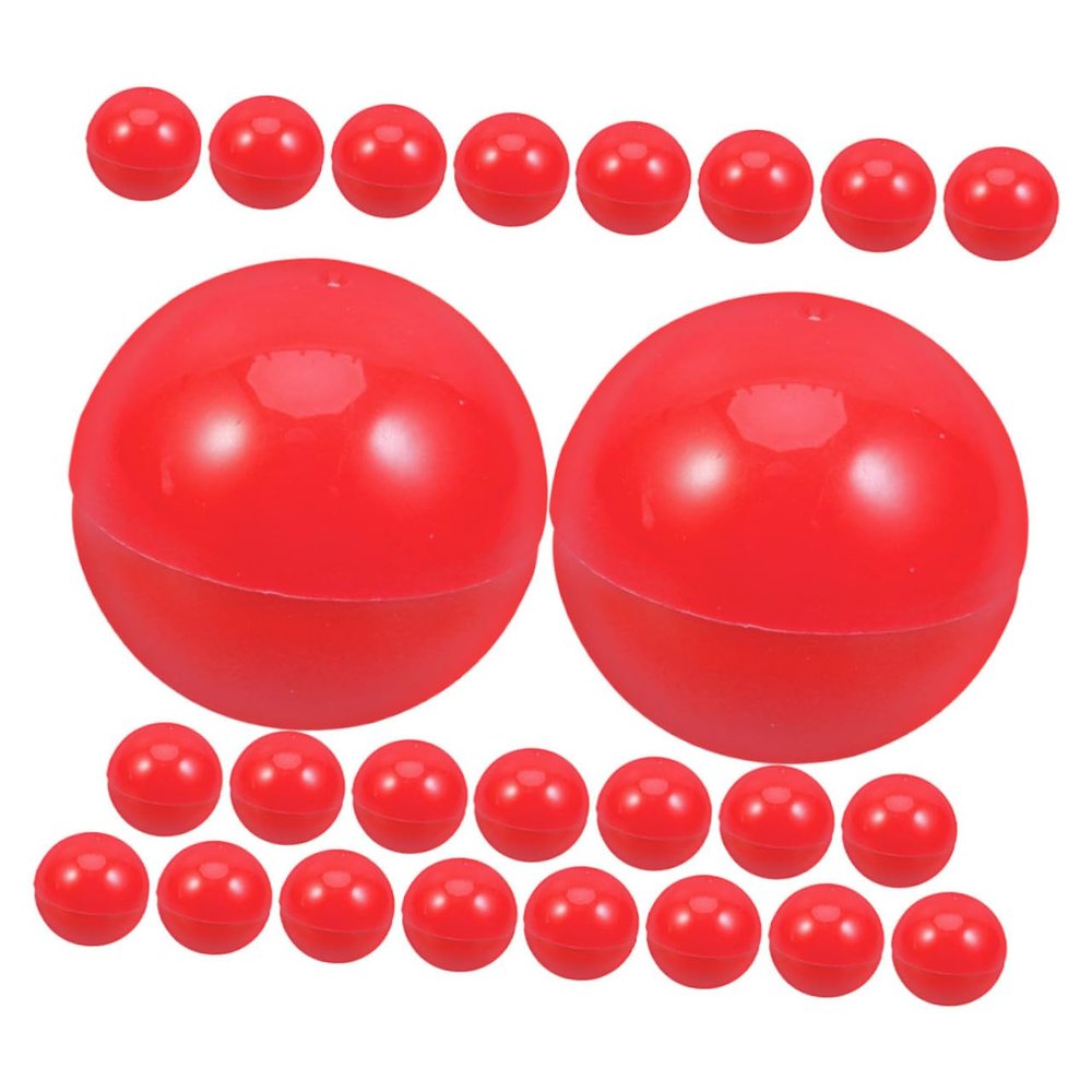FELTECHELECTR 25pcs Lottery Raffle Balls Game Table Pong Balls for Pool Party Carnival