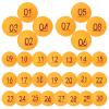 Cabilock 60pcs Raffle Game Party Props for Fun Events Celebrations and Game Non-fading Easy to Read Lottery view 3