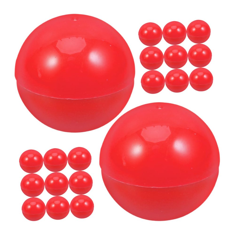 COOLHIYA 25pcs Raffle Drawing Balls Lottery Game Balls Openable Design for Carnival Party Games