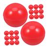 COOLHIYA 25pcs Raffle Drawing Balls Lottery Game Balls Openable Design for Carnival Party Games view 1