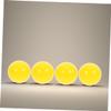 CIMAXIC 25pcs Openable Raffle Balls Lightweight Lottery Balls Yellow Game for Drawing Games view 2