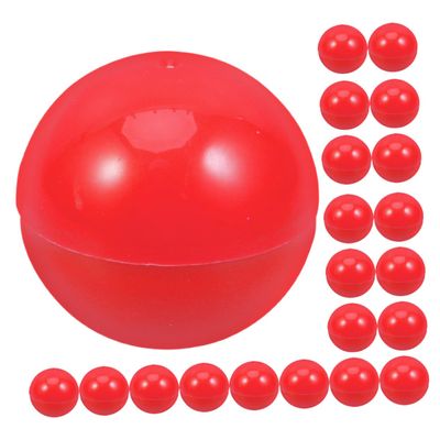 COLLBATH 25pcs Plastic Lottery Balls Openable Party Game Balls for Raffle Drawing Bulk