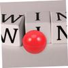 COLLBATH 25pcs Plastic Lottery Balls Openable Party Game Balls for Raffle Drawing Bulk view 2