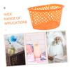 Hohopeti Stroller Storage Basket Adjustable Faux Rattan Organizer for Diapers Toys Snacks Easy to Install Pram Accessory for Busy Parents view 3