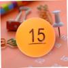 PRETYZOOM 30pcs Bingo Ball Hollow Lottery Balls Numbered for Home Party and Easy to Find view 2