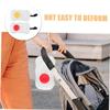 KONTONTY 2pcs Portable Wet Tissue Case Refillable Wipe Dispenser for Travel Outdoor Use Lightweight Design Unique Sealing to Keep Wipes Moist for Crib Stroller view 2