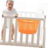 Outanaya Woven Trolley Basket under Stroller Storage Stroller Organizer Bag Snack Tray Diaper Organizer for Pushchair view 4