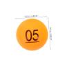 Cabilock 30pcs Colored Pong Balls Bingo Ball Hollow for Game Number Printing Plastic view 4