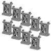 Hohopeti 9pcs Train Track Accessories Bridge Support for Compatible with Major Toy Train Enhances Stability and Elevation for Fun Play view 1