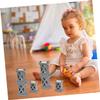 Hohopeti 9pcs Train Track Accessories Bridge Support for Compatible with Major Toy Train Enhances Stability and Elevation for Fun Play view 3