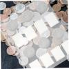 KICHOUSE 20sheets Stamp Pages for Stamp Album Binder of Storage Pages Protects Collectibles for Collectors Standard Design view 2