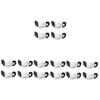 Hemoton 16pcs Boy Girl for Drawers Refrigerators Pinch Design Easy One-key Material Proofing Lock for Cabinets and Furniture view 1
