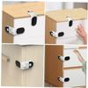 Hemoton 16pcs Boy Girl for Drawers Refrigerators Pinch Design Easy One-key Material Proofing Lock for Cabinets and Furniture view 2