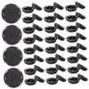 BRIGHTFUFU 50pcs Money Storage Piggy Bank Bottom Covers Replacement Plugs for Savings Jar Box view 1