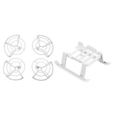 HONMEET 1set Heightened Quadcopter Shielding for Mini Propeller Lightweight Drone Accessory Height Extension Safeguards Against Ground Debris Easy to Carry and Store