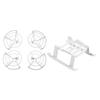 HONMEET 1set Heightened Quadcopter Shielding for Mini Propeller Lightweight Drone Accessory Height Extension Safeguards Against Ground Debris Easy to Carry and Store view 1