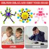 50 Pcs Transformable Fidget Spinner Toys for Kids, Stress Relief Sensory Toys for Autism ADHD, Birthday Party Favors, Easter Basket Essentials, Classroom Prizes, Stocking Stuffers for Boys Girls view 3