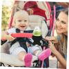 ifundom Cup Holder with Clamp and Phone Holder for Strollers Compatible with Models Durable and Material for Parents The Go view 3