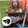 ifundom Cup Holder with Clamp and Phone Holder for Strollers Compatible with Models Durable and Material for Parents The Go view 4