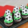 Ephlyn 50Pcs Soccer Cupcake Toppers Sports Theme Football Food Toothpicks Baby Shower Cake Decorations for Sport Balls Theme Kids Birthday Party view 4