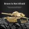 FunXylophy RC Tank for Adults, 1/16 2.4G M60A1 Main Battle Tank with Sound and Light, Military Tank RC All Terrain Off-Road Model for Adult (Basic Version) view 3