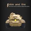 FunXylophy RC Tank for Adults, 1/16 2.4G M60A1 Main Battle Tank with Sound and Light, Military Tank RC All Terrain Off-Road Model for Adult (Basic Version) view 4