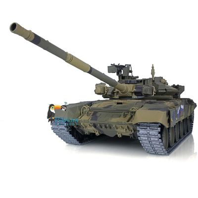 TOUCAN RC HOBBY 1/16 Henglong 7.0 Upgraded Russia T90 RTR RC Tank 3938 W/ 360 Turret Red Eyes for Age 14+